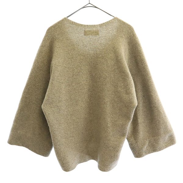 ROHKA ローカ ウール 長袖 セーター S-M グレー ニット レディース