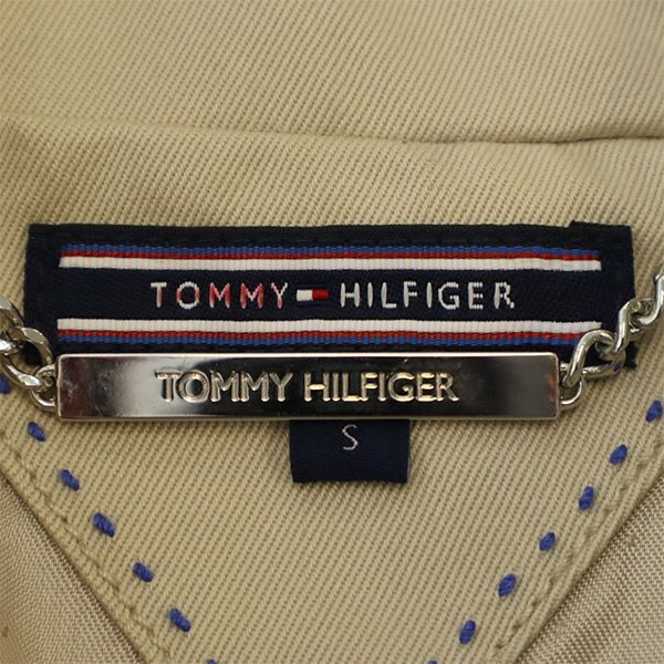 TOMMY HILFIGER トミーヒルフィガー トレンチコート S ベージュ レディース