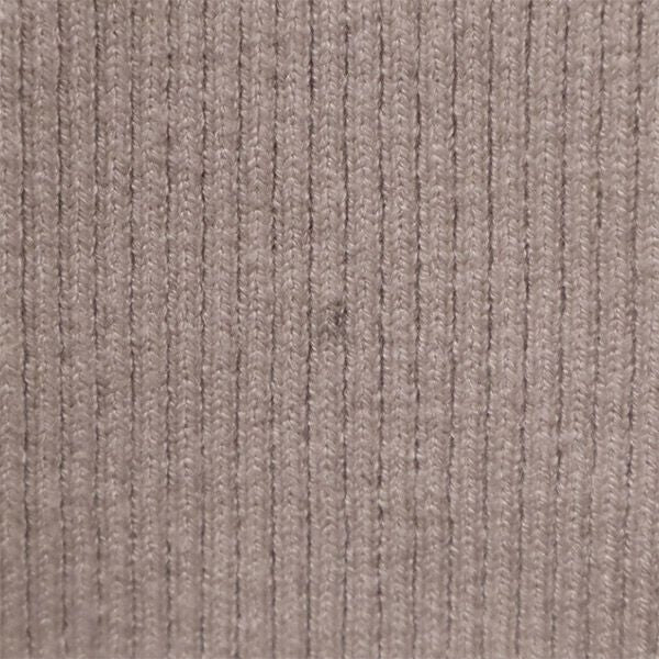 SNIDEL スナイデル 長袖 ドッキング リブニット セーター F グレージュ レディース