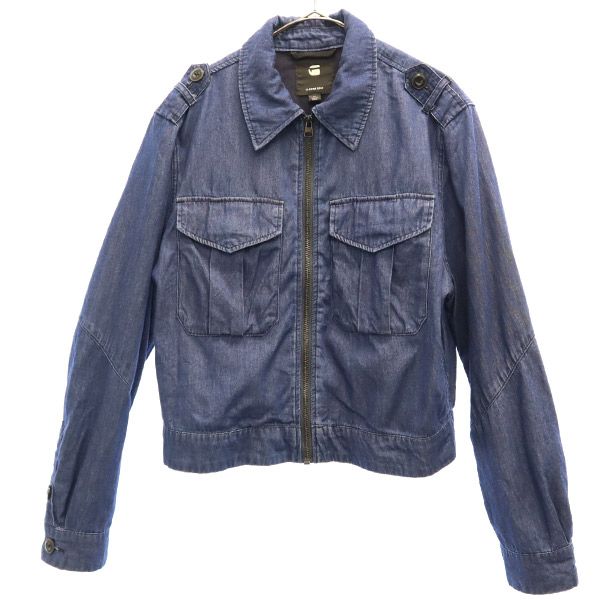 G-STAR RAW ジースターロウ デニムジャケット M ジップ ジージャン メンズ