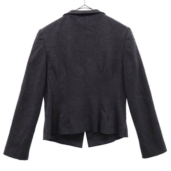 iCB アイシービー ウール テーラードジャケット 9 グレー レディース