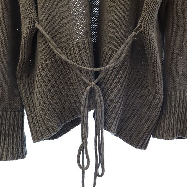 Mila Owen ミラオーウェン 長袖 ニットカーディガン F グレー レディース