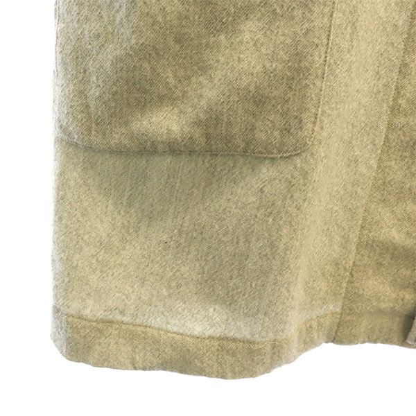 COPAIN コパン ウール ステンカラーコート 2 グレー メンズ