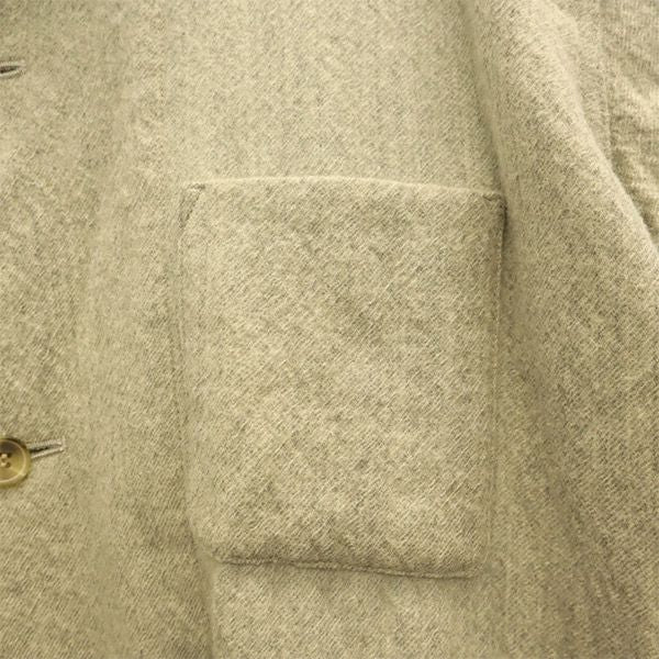 COPAIN コパン ウール ステンカラーコート 2 グレー メンズ