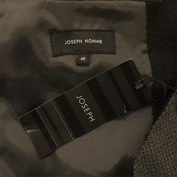 JOSEPH HOMME ジョゼフオム テーラードジャケット 48 グレー メンズ