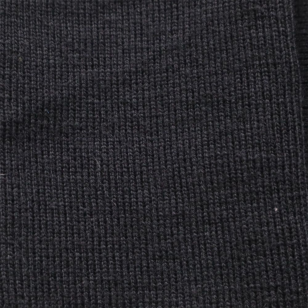 ROBERTO COLLINA ロベルトコリーナ イタリア製 長袖 ニット ワンピース S ブラック レディース