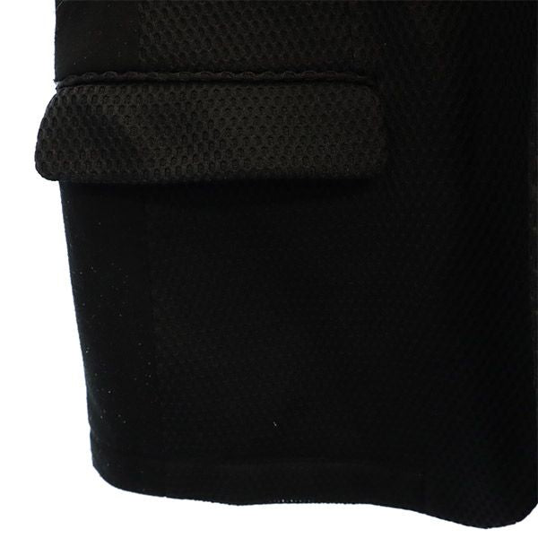 Calvin klein カルバンクライン デザイン テーラードジャケット 38 ブラック×ネイビー メンズ