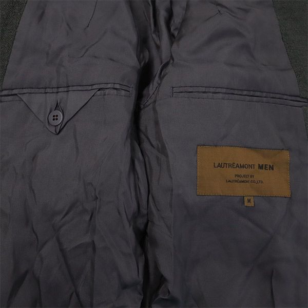 LAUREMONT MEN ロートレアモンメン テーラードジャケット M グリーン メンズ