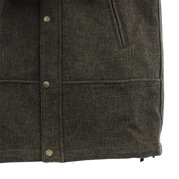 SHIPS GENERAL SUPPLY シップスジェネラルサプライ ウールブレンド ジャケット S グレー フード メンズ