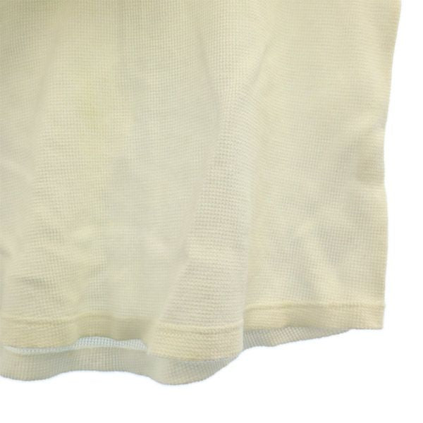 アンドエー 長袖 サーマル Tシャツ 42 ホワイト And A ワッフル メンズ