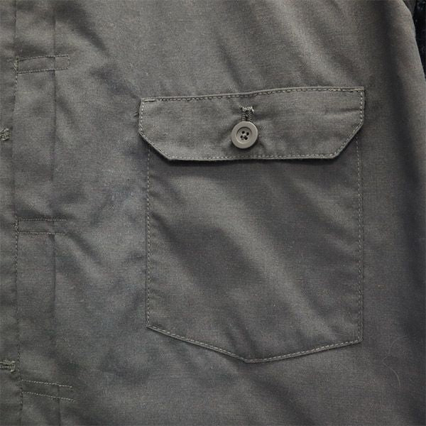 nano universe ナノユニバース 長袖 シャツ L グレー メンズ