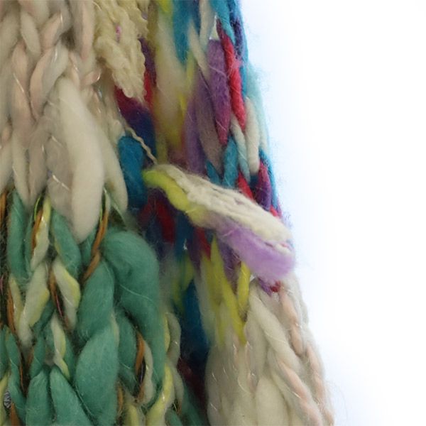 ジェラートピケガーデン 総柄 長袖 ニット ポンチョ F gelato pique Garden レディース