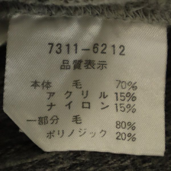 CASTELBAJAC SPORT カステルバジャック スポーツ ウールブレンド パーカー 2 グレー レディース