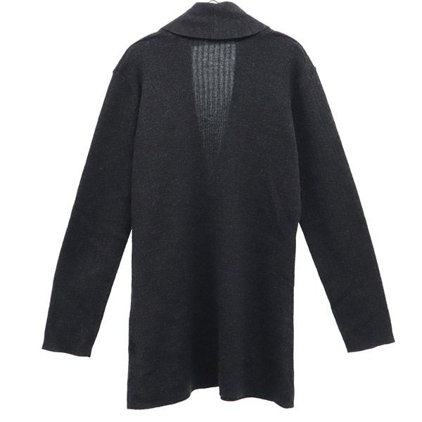 FENN WRIGHT&MANSON フェンライトマンソン ウールブレンド 編柄 長袖 ニットカーディガン S ブラック レディース