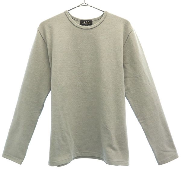 アーペーセー 長袖 Tシャツ M グレー A.P.C. レディース アーペーセー 長袖 Tシャツ M グレー A.P.C. レディース
