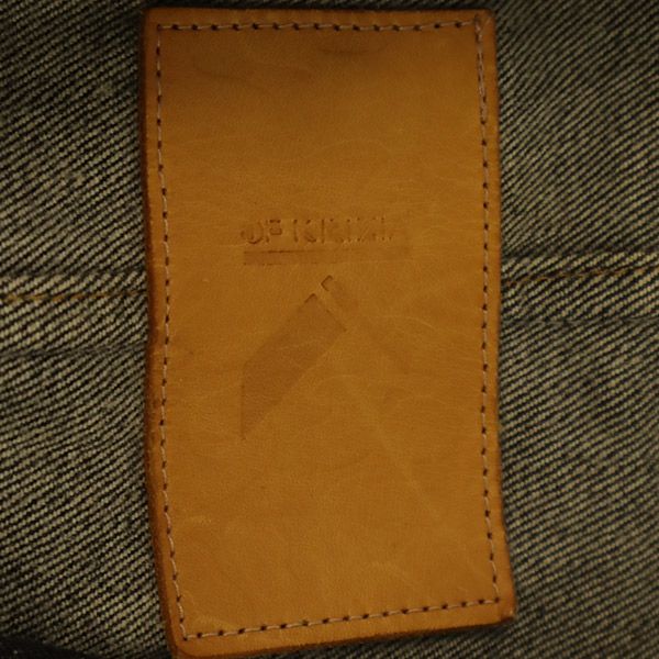 K OF KRIZIA ケーオブクリツィア デニム テーラードジャケット 40 ネイビー レディース