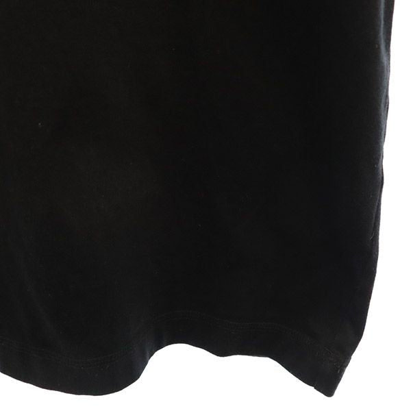 Karl Helmut カールヘルム 長袖 Vネック Tシャツ M ブラック ロンT メンズ