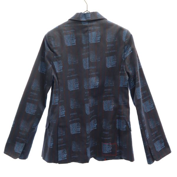 Levi's リーバイス プリント テーラードジャケット S ブルー系 レディース