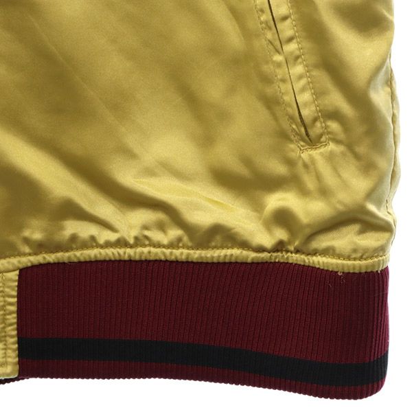 NEW BALANCE ニューバランス ナイロンジャケット M パープル×ゴールド ジップブルゾン レディース