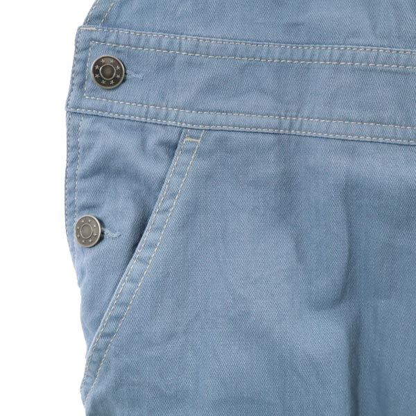 ニコアンド リネンブレンド デニム オーバーオール 3 niko and... レディース