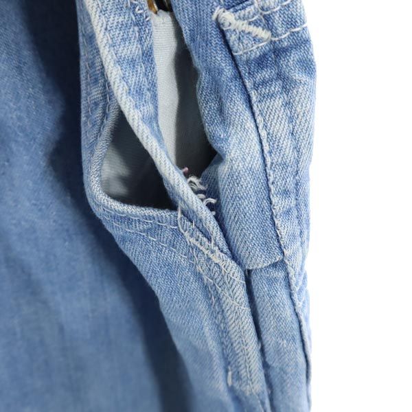 Lee リー デニム オーバーオール ボタンフライ レディース