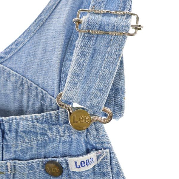 Lee リー デニム オーバーオール ボタンフライ レディース