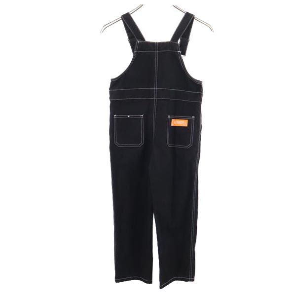 UNIVERSAL OVERALL ユニバーサルオーバーオール チャオパニックティピー コラボ オーバーオール L 黒 CIAOPANIC TYPY キッズ
