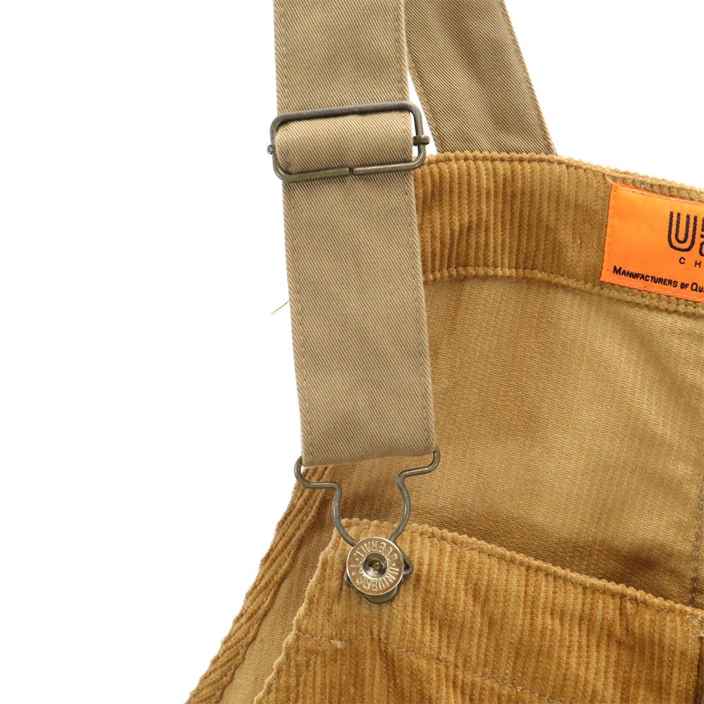 UNIVERSAL OVERALL オリジナルユニバーサル コーデュロイ オーバーオール M ベージュ系 レディース