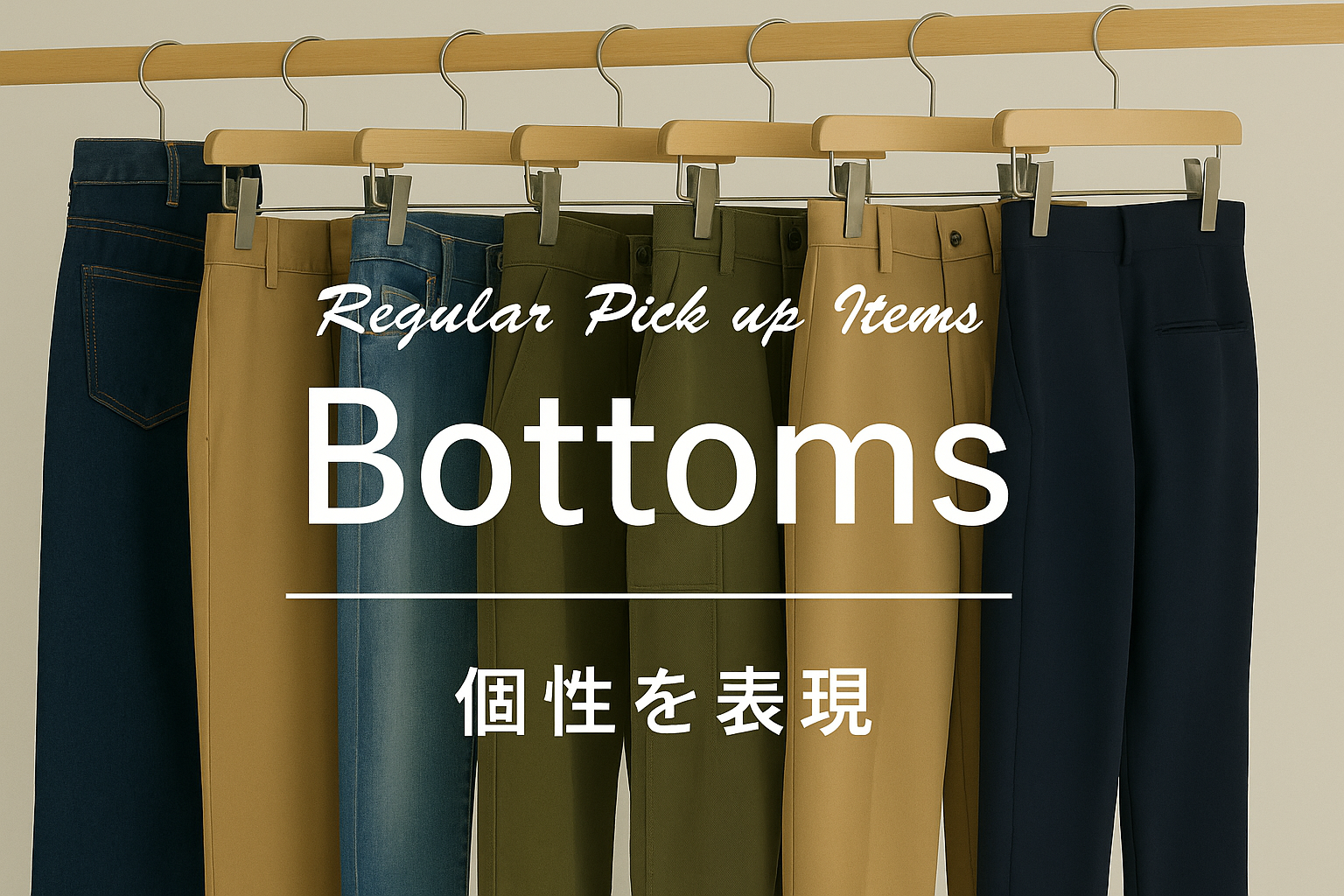 ボトムス Pick up items