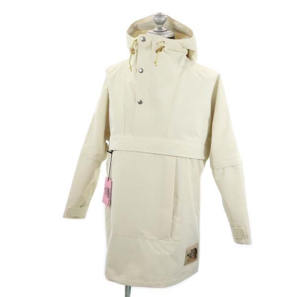 未使用 GUCCI グッチ ザノースフェイス 4WAY アノラックパーカー S クリーム THENORTHFACE 限定コラボ マウンテンパーカー メンズ