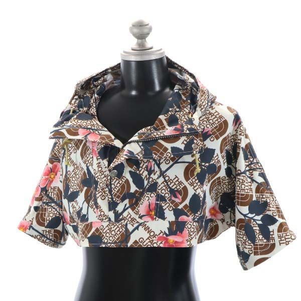 未使用 GUCCI グッチ ザノースフェイス 4WAY アノラックパーカー XS クリーム THENORTHFACE 限定コラボ マウンテンパーカー メンズ