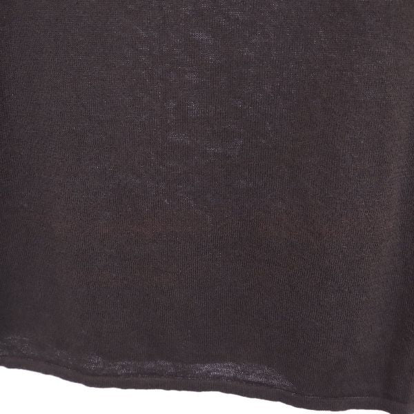 マックスマーラウィークエンドライン ノースリーブ レース切替 セーター L 茶系 MAX MARA WEEK END LINE ニット レディース