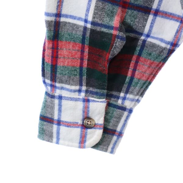WOOLRICH ウールリッチ 80s ヴィンテージ USA製 チェック 長袖 ネルシャツ メンズ