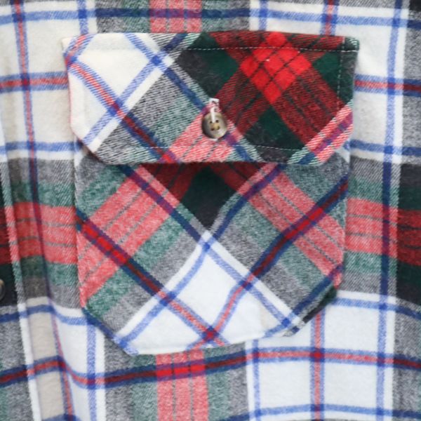 WOOLRICH ウールリッチ 80s ヴィンテージ USA製 チェック 長袖 ネルシャツ メンズ
