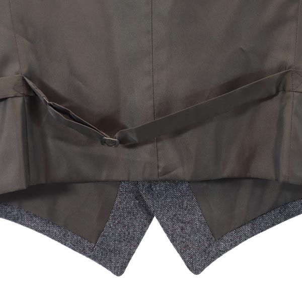 Pierre Cardin ピエールカルダン ウール ベスト付 テーラードジャケット 94A5 茶系 メンズ