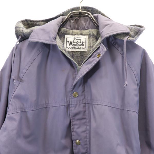 WOOLRICH ウールリッチ 70s 白タグ ヴィンテージ ジップジャケット 紫系 メンズ