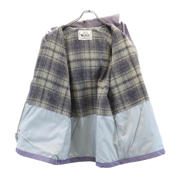 WOOLRICH ウールリッチ 70s 白タグ ヴィンテージ ジップジャケット 紫系 メンズ