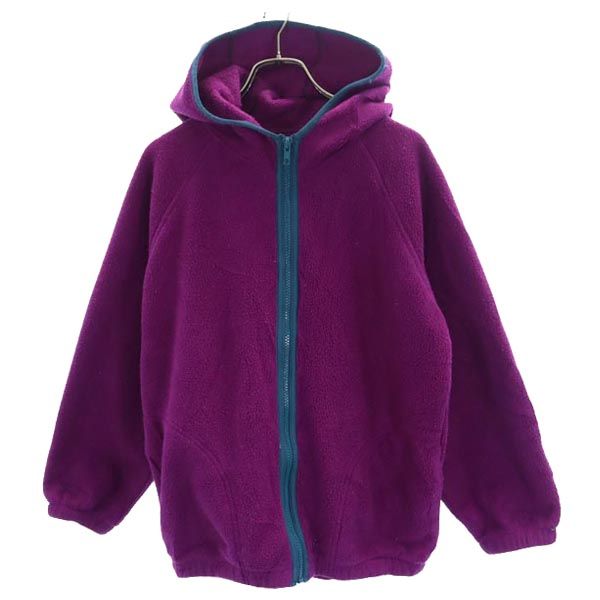 L.L.Bean エルエルビーン 80s ヴィンテージ フリースジャケット 紫 キッズ