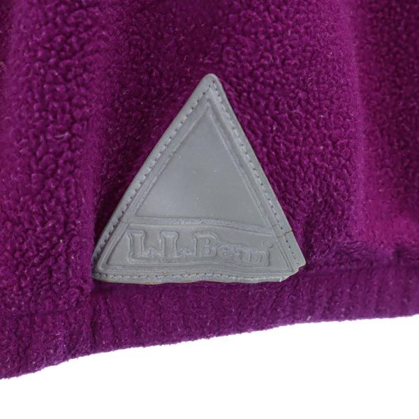 L.L.Bean エルエルビーン 80s ヴィンテージ フリースジャケット 紫 キッズ
