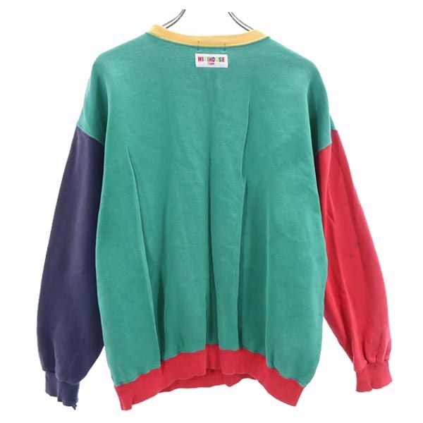 mikihouse ミキハウス 長袖 スウェット トレーナー L グリーン系 メンズ