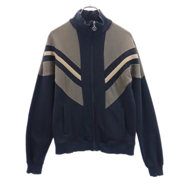 Calvin klein Jeans カルバンクラインジーンズ バックプリント ジップジャケット M ブラック系 メンズ