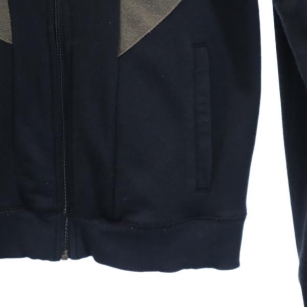 Calvin klein Jeans カルバンクラインジーンズ バックプリント ジップジャケット M ブラック系 メンズ