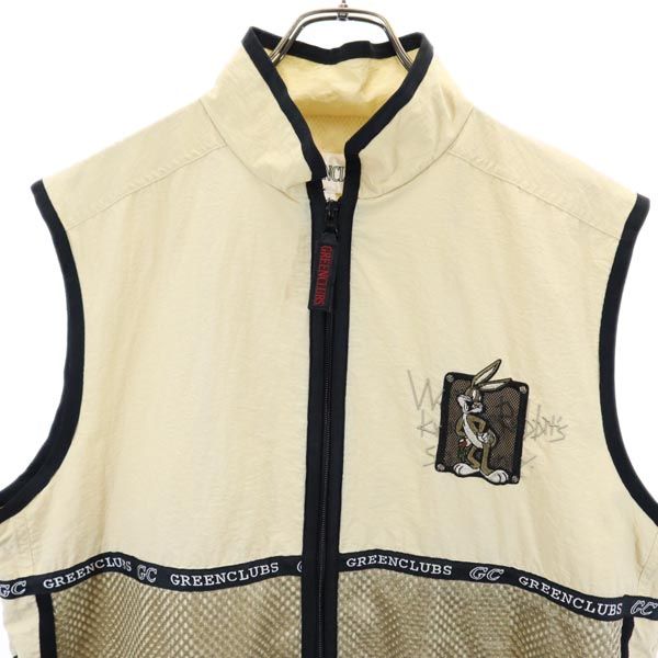 GREENCLUBS グリーンクラブ バックスバニー ワーナー ナイロン ベスト 4 ベージュ系 裏メッシュ メンズ