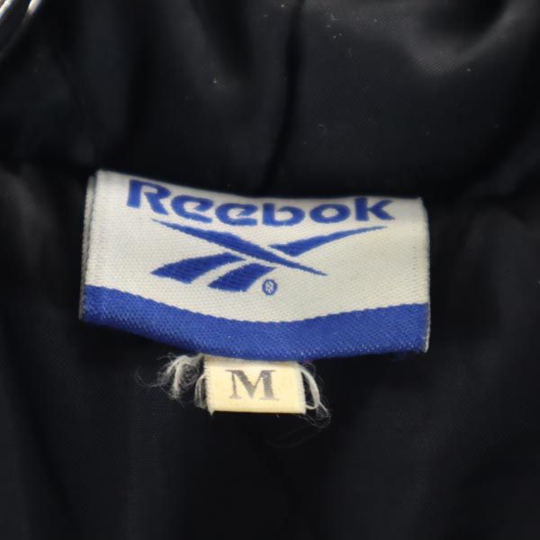 Reebok リーボック ボア フリースジャケット M 黒 フーディー メンズ
