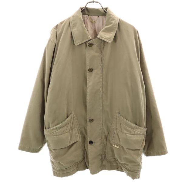 Aquascutum アクアスキュータム ジャケット M ベージュ系 中綿 メンズ