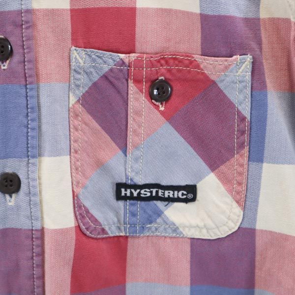 HYSTERIC ヒステリック チェック 長袖 シャツ レディース