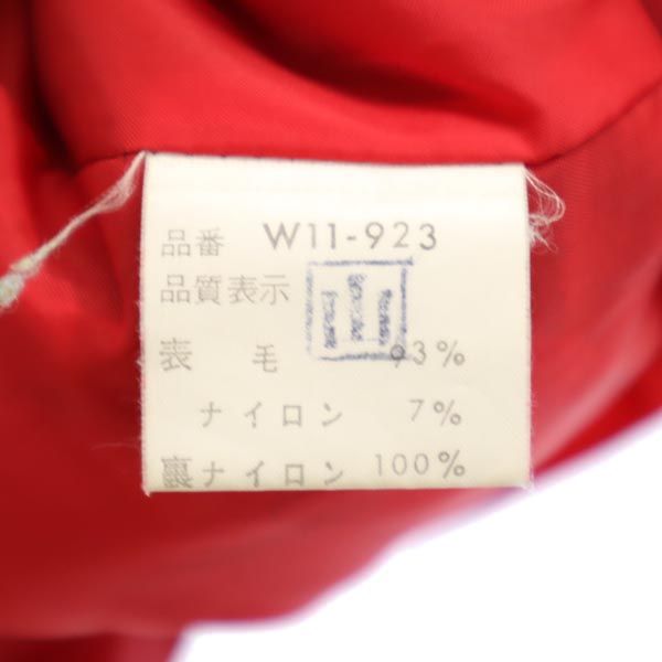 McGregor マックレガー チェック柄 シャツ風 ジップジャケット 赤×紺 メンズ