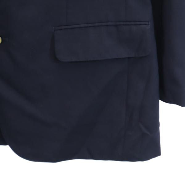 Burberrys バーバリーズ 80s 90s 日本製 三陽商会 ウールブレンド テーラードジャケット ネイビー メンズ