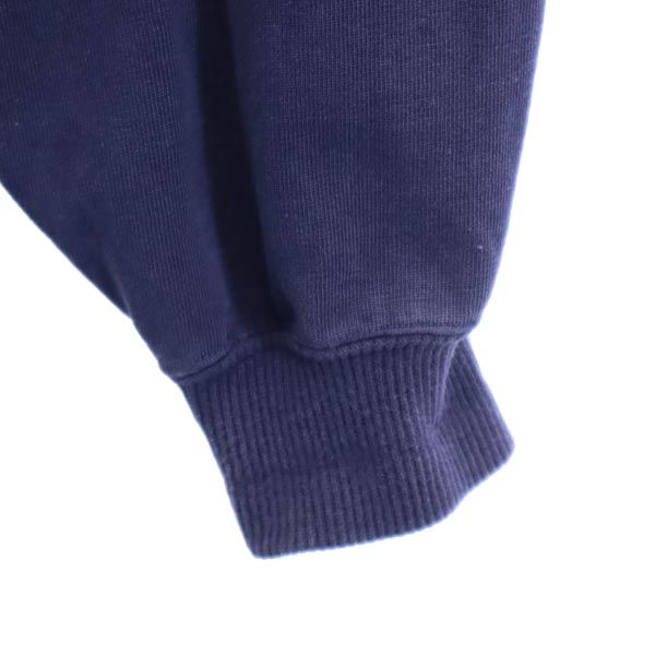 PEARLY GATES パーリーゲイツ ロゴプリント ゴルフ 長袖 スウェット トレーナー S ネイビー メンズ