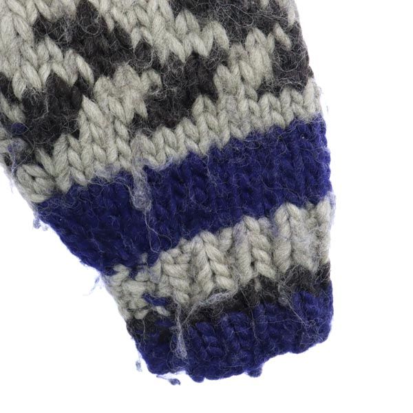 OLD オールド 90s カウチンジャケット ネイビー系 ニット メンズ